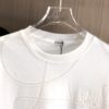 6931a0a6ccd8ab3d7af947e9 LOEW Loewe 2025 Spring/Summer New Arrival Round Neck Short Sleeve T-Shirt with Laser Etching and Engraved Pattern, Made from 320g Double-Yarn Combed Cotton Fabric, Slightly Relaxed Fit, Soft and Substantial Fabric Texture, Unisex Design