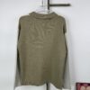 New Loewe Colorblock Embroidered Collar Preppy Polo Knit Cardigan with Side Slits