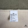 New Loewe Colorblock Embroidered Collar Preppy Polo Knit Cardigan with Side Slits