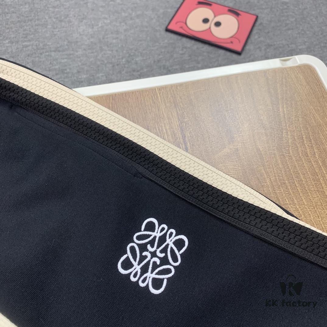 6931a0a8ccd8ab3d7af94801 New Arrival Loewe Logo Tape Straight-Fit Sweatpants, Synchronized with LOEWE Official Website ZP New Collection
