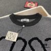 6931a0a8ccd8ab3d7af9480f New LOEWE 22SS Exquisite Heather Gray Jacquard Crew Neck Sweater