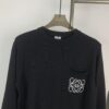 6931a0a9ccd8ab3d7af9481f Loewe New Autumn-Winter Jacquard Pocket Knit Pullover Hoodie