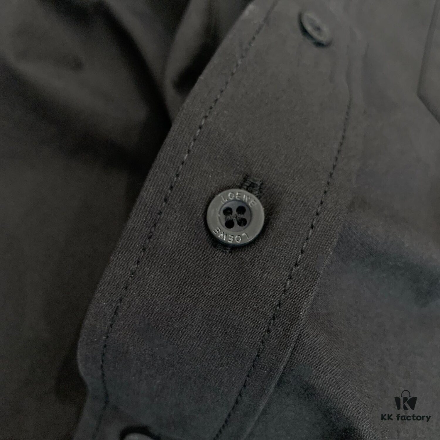 6931a0aaccd8ab3d7af9482d New Loewe Fluorescent Pink Embroidered Logo Pocket Button Shirt