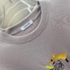 6931a0adccd8ab3d7af94864 Loewe Embroidered Short Sleeve T-Shirt (Premium Version, Different from Standard Stock)