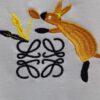 6931a0aeccd8ab3d7af94877 Loro Piana LO*WE Embroidered Premium Version Short Sleeve T-Shirt