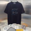 6931a0aeccd8ab3d7af94879 Lowe Embroidered Short Sleeve T-Shirt (Top Quality Version, Different from Standard Stock)