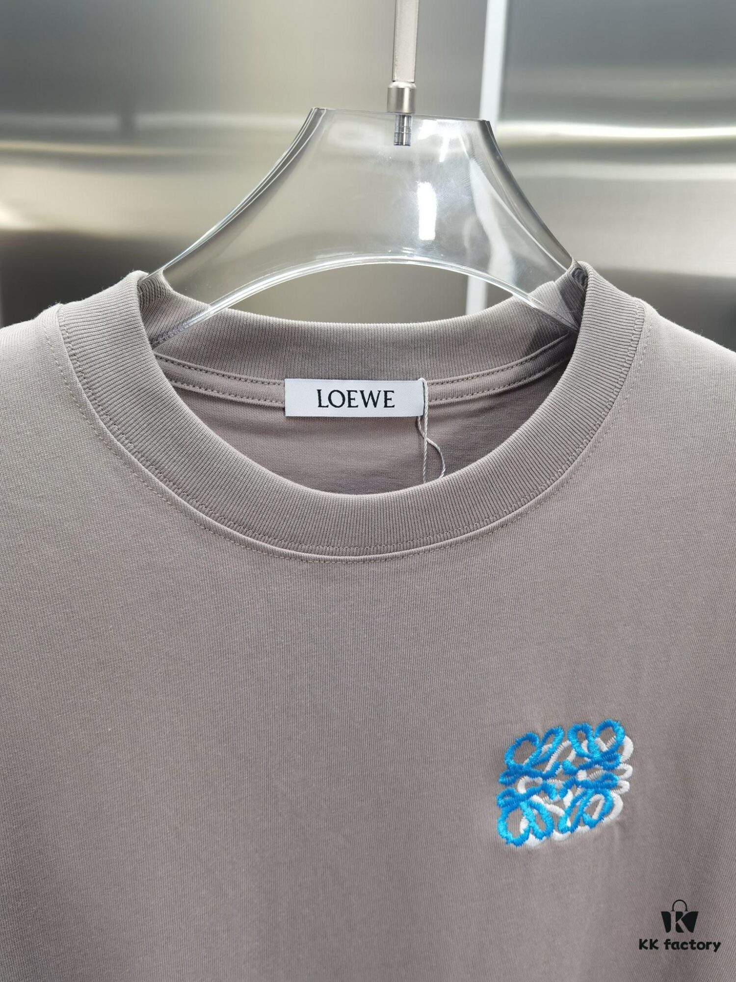 6931a0b0ccd8ab3d7af9489b Loewe Embroidered Short Sleeve T-Shirt (Premium Quality, Distinct from Standard Version)