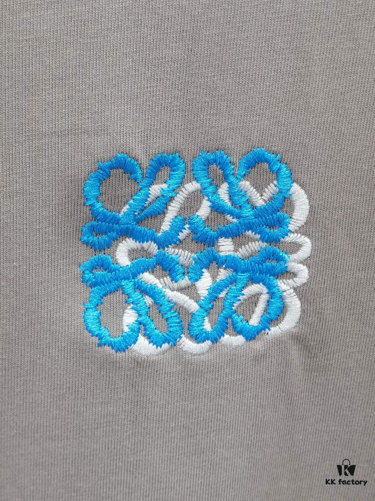 6931a0b0ccd8ab3d7af9489d Loewe Embroidered Short Sleeve T-Shirt (Premium Quality, Distinct from Standard Version)