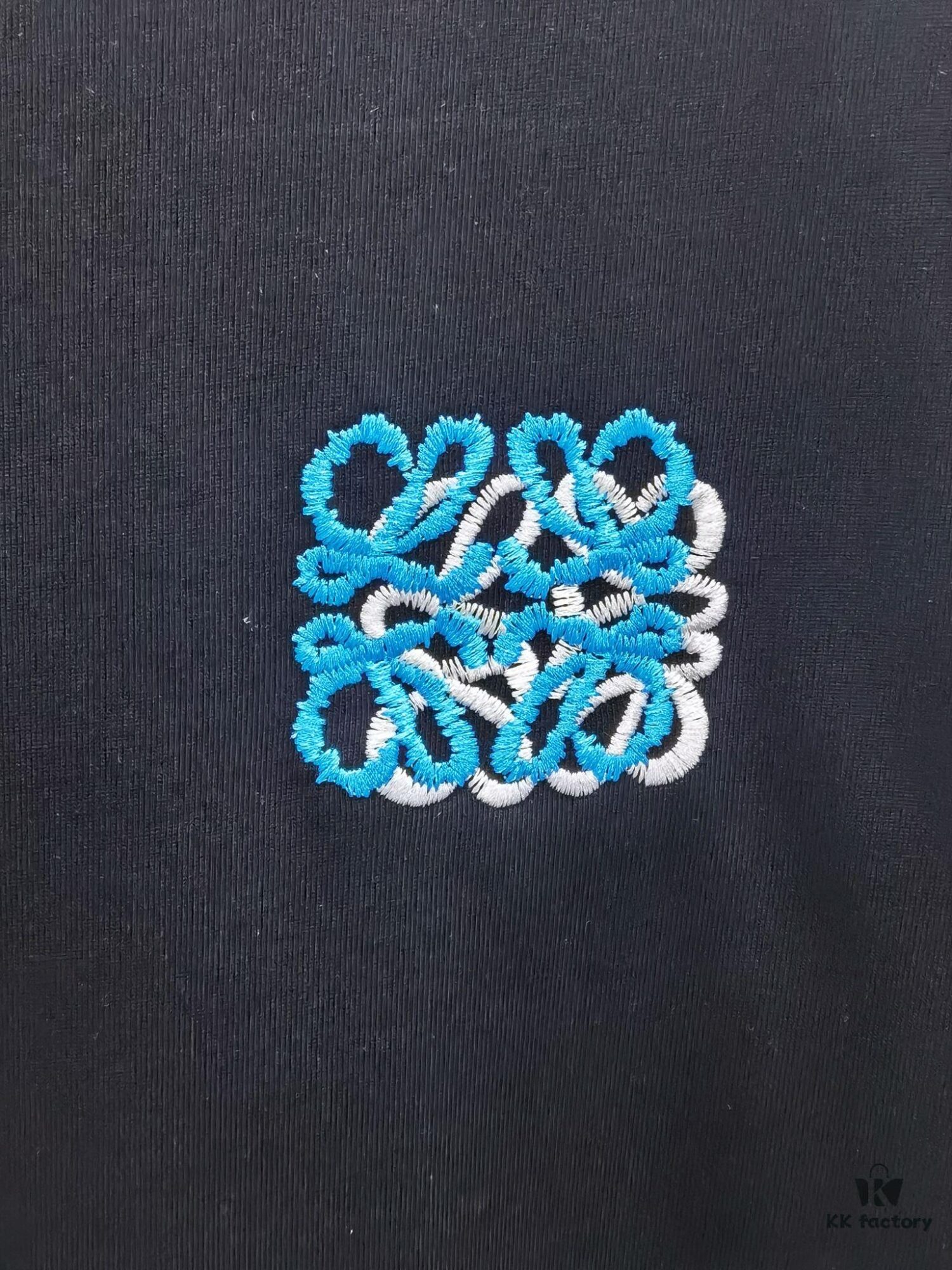 6931a0b0ccd8ab3d7af948a3 Loewe-Inspired Embroidered Short Sleeve T-Shirt (Premium Embroidery Version, Distinct from Standard Market Offerings)