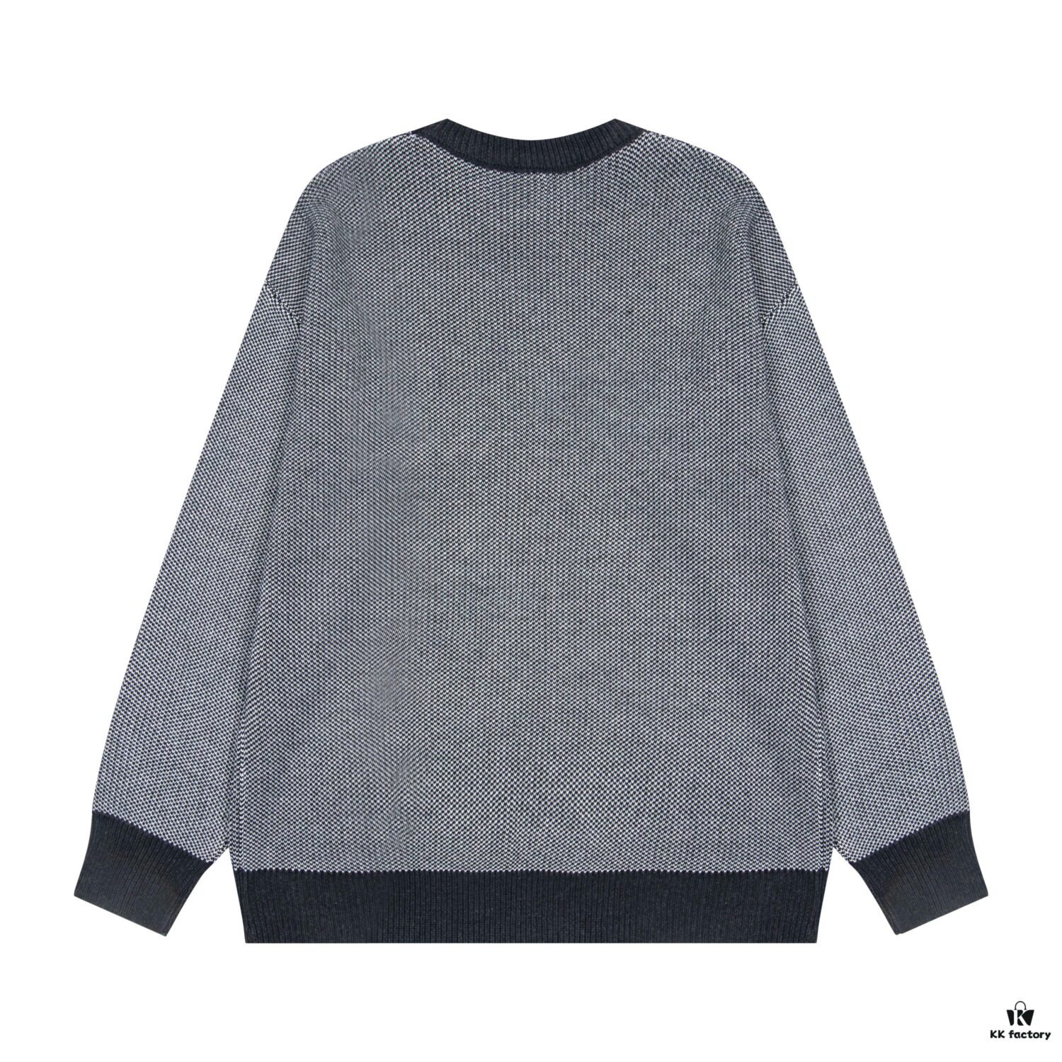 6931a0b0ccd8ab3d7af948ac LOEWE Crew Neck Knit Sweater with Classic Chest Logo Unisex Casual Pullover