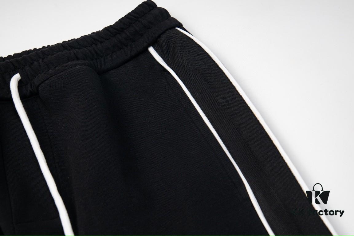 6931a0b2ccd8ab3d7af948c3 LOEWE New Arrival Letter Embroidered Woven Straight Sweatpants Unisex Casual Trousers
