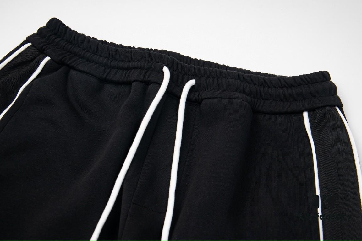 6931a0b2ccd8ab3d7af948c9 LOEWE New Arrival Letter Embroidered Woven Straight Sweatpants Unisex Casual Trousers