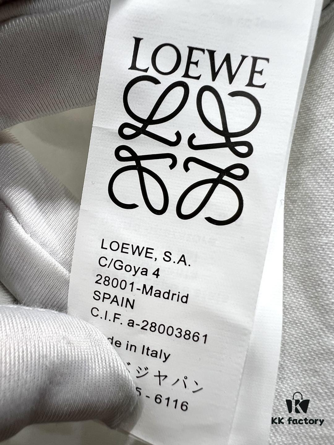 6931a0b2ccd8ab3d7af948d1 Loewe Printed Feather Short-Sleeve T-Shirt