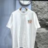 6931a0b3ccd8ab3d7af948dd Loewe Embroidered Minimal Logo Short-Sleeve T-Shirt
