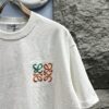 6931a0b3ccd8ab3d7af948df Loewe Embroidered Minimal Logo Short-Sleeve T-Shirt