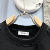 6931a0b3ccd8ab3d7af948e7 Loewe Embroidered Minimal Logo Short Sleeve T-Shirt