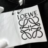 6931a0b4ccd8ab3d7af948eb Loewe Embroidered Minimal Logo Short Sleeve T-Shirt