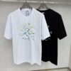 6931a0b4ccd8ab3d7af948f7 LOEWE Octopus Embroidered Short Sleeve T-Shirt