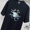 6931a0b4ccd8ab3d7af948fc LOEWE Octopus Embroidered Short Sleeve T-Shirt