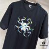 6931a0b4ccd8ab3d7af948fe LOEWE Octopus Embroidered Short Sleeve T-Shirt