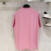Loewe 2025 Newest Short-Sleeve T-Shirt, Stylish and Minimalist Design with Embroidered Logo on Chest, Premium Cotton Fabric, Comfortable and Trendy Cut