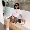 6931a0bbccd8ab3d7af94987 LOEWE Towel Embroidery Short Sleeve T-Shirt