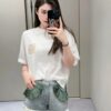 6931a0bbccd8ab3d7af94988 LOEWE Towel Embroidery Short Sleeve T-Shirt