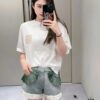 6931a0bbccd8ab3d7af9498b LOEWE Towel Embroidery Short Sleeve T-Shirt