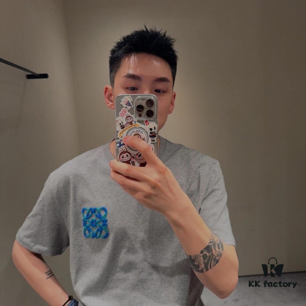 6931a0bbccd8ab3d7af9498d LOEWE Towel Embroidery Short Sleeve T-Shirt