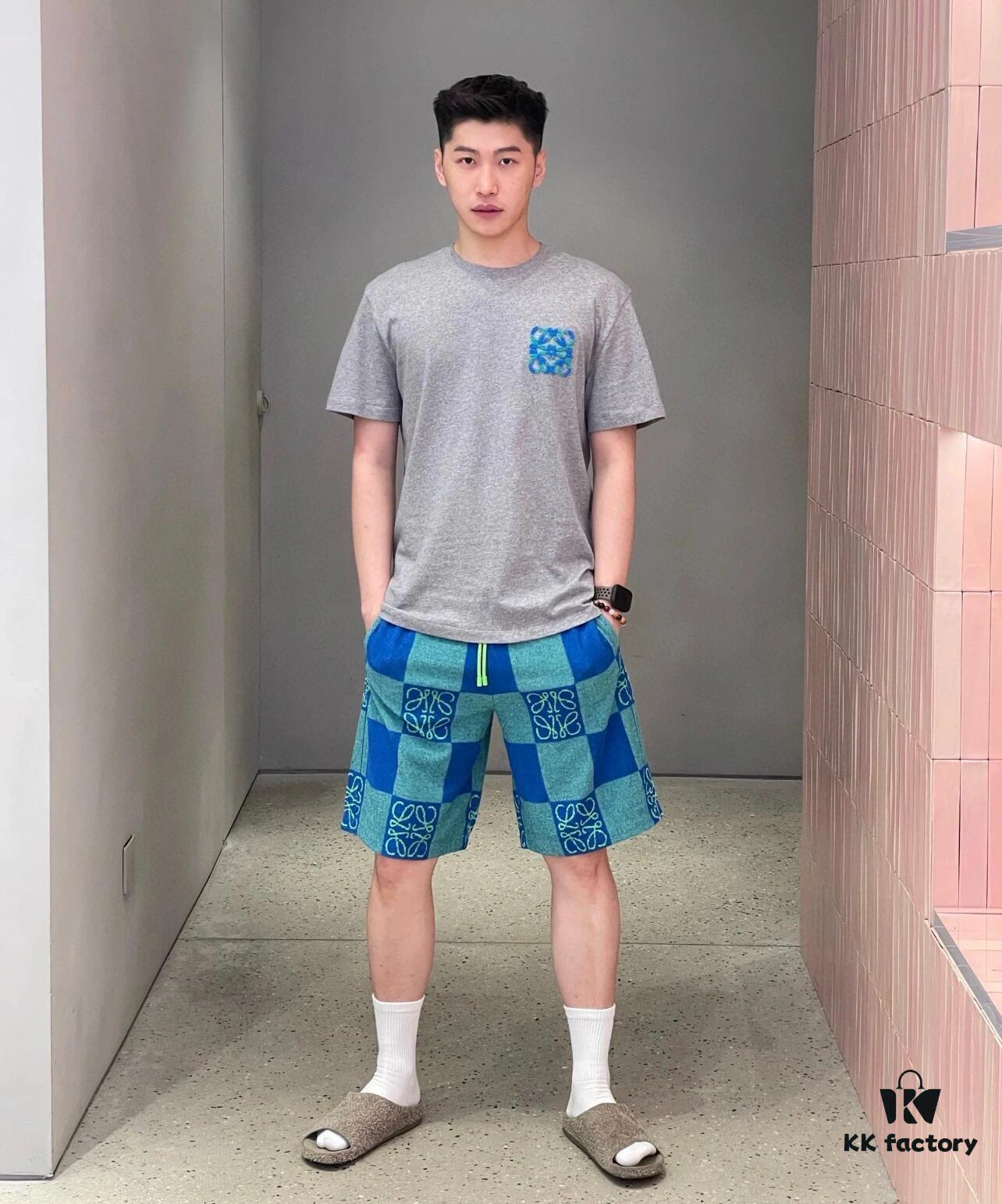 6931a0bcccd8ab3d7af94992 LOEWE Towel Embroidery Short Sleeve T-Shirt