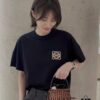 6931a0bcccd8ab3d7af94997 LOEWE Towel Embroidery Short Sleeve T-Shirt