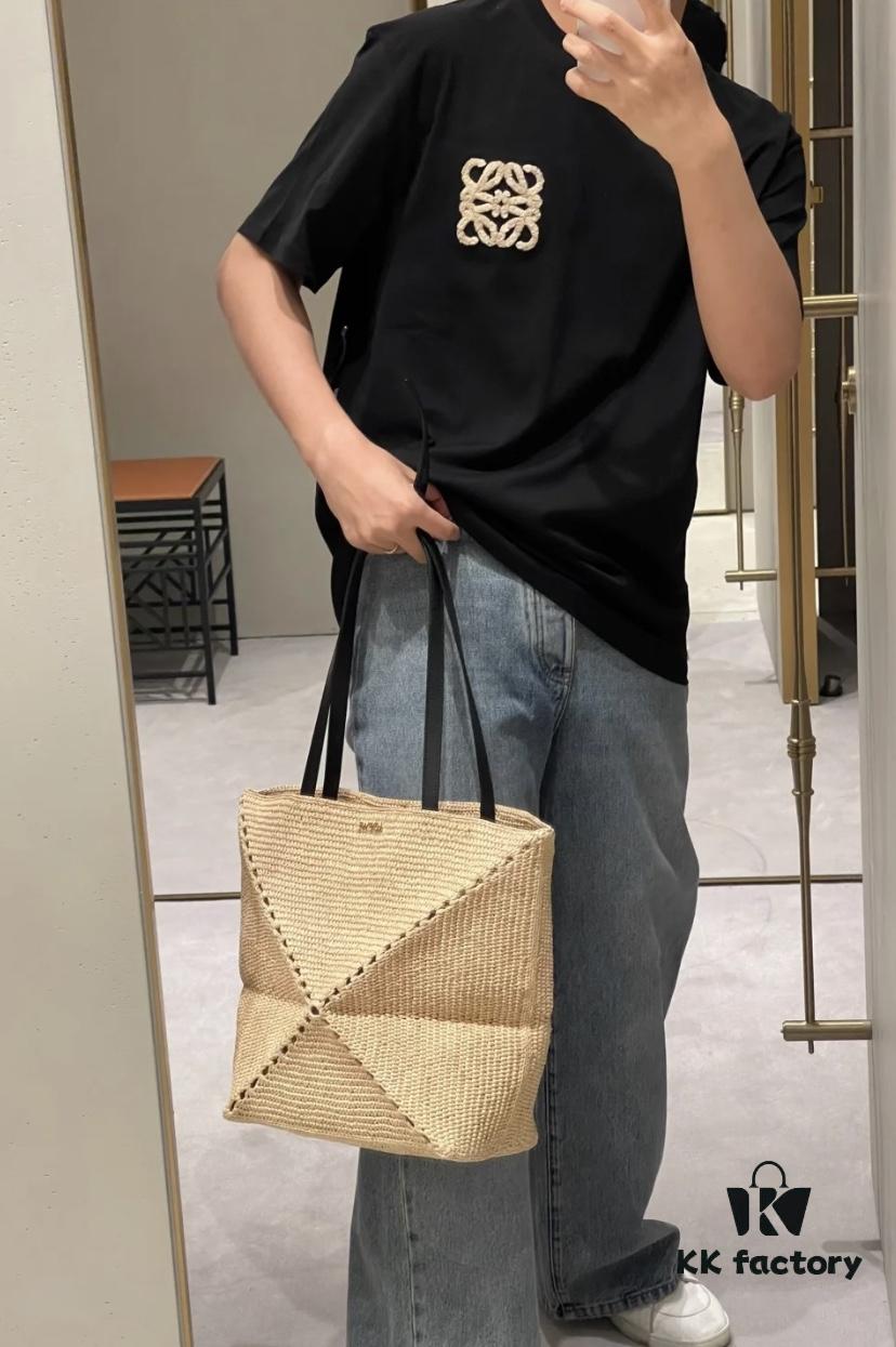 6931a0bcccd8ab3d7af94999 LOEWE Towel Embroidery Short Sleeve T-Shirt