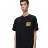 6931a0bcccd8ab3d7af9499b LOEWE Towel Embroidery Short Sleeve T-Shirt