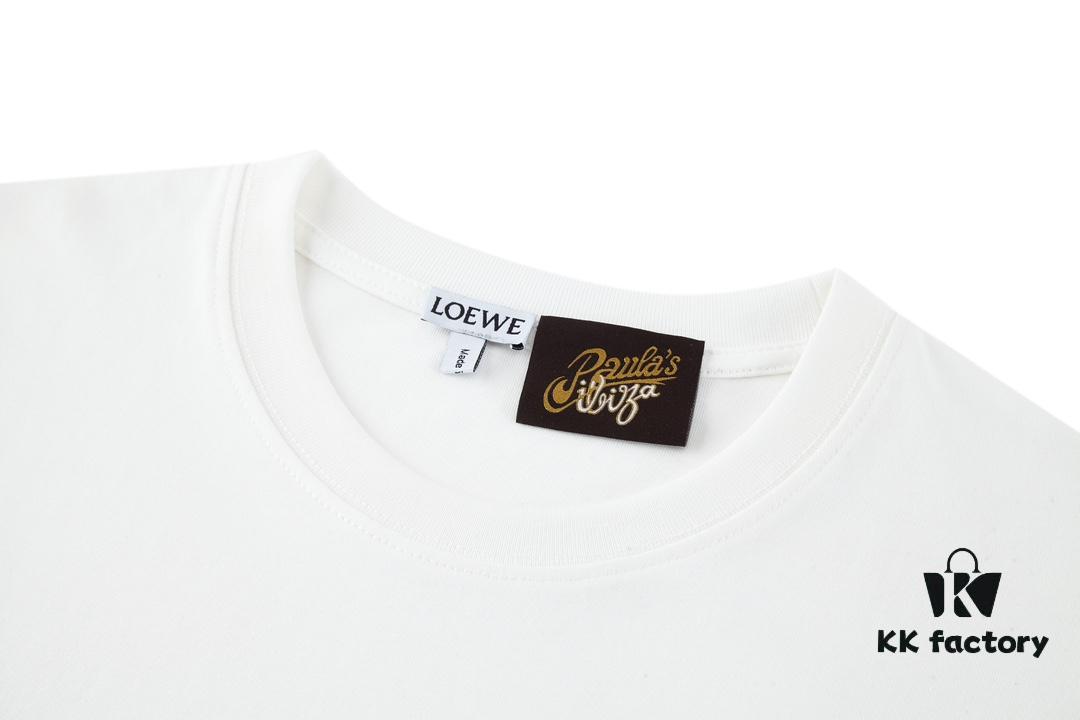 6931a0bdccd8ab3d7af949ab LOEWE Towel Embroidery Short Sleeve T-Shirt