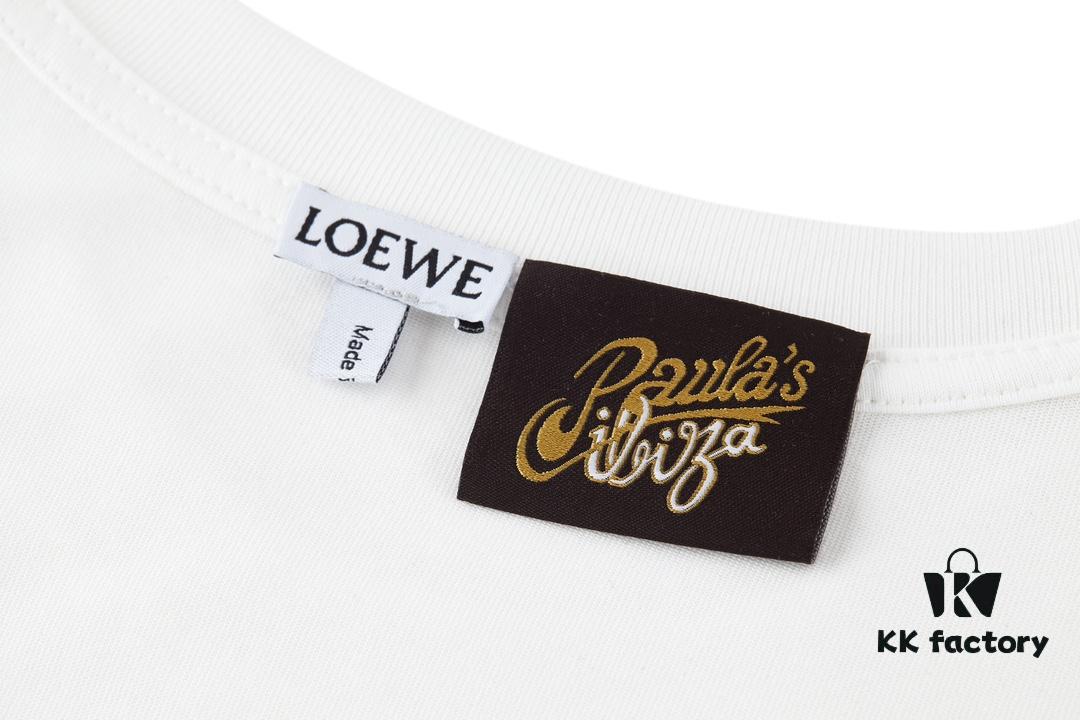 6931a0bdccd8ab3d7af949ac LOEWE Towel Embroidery Short Sleeve T-Shirt