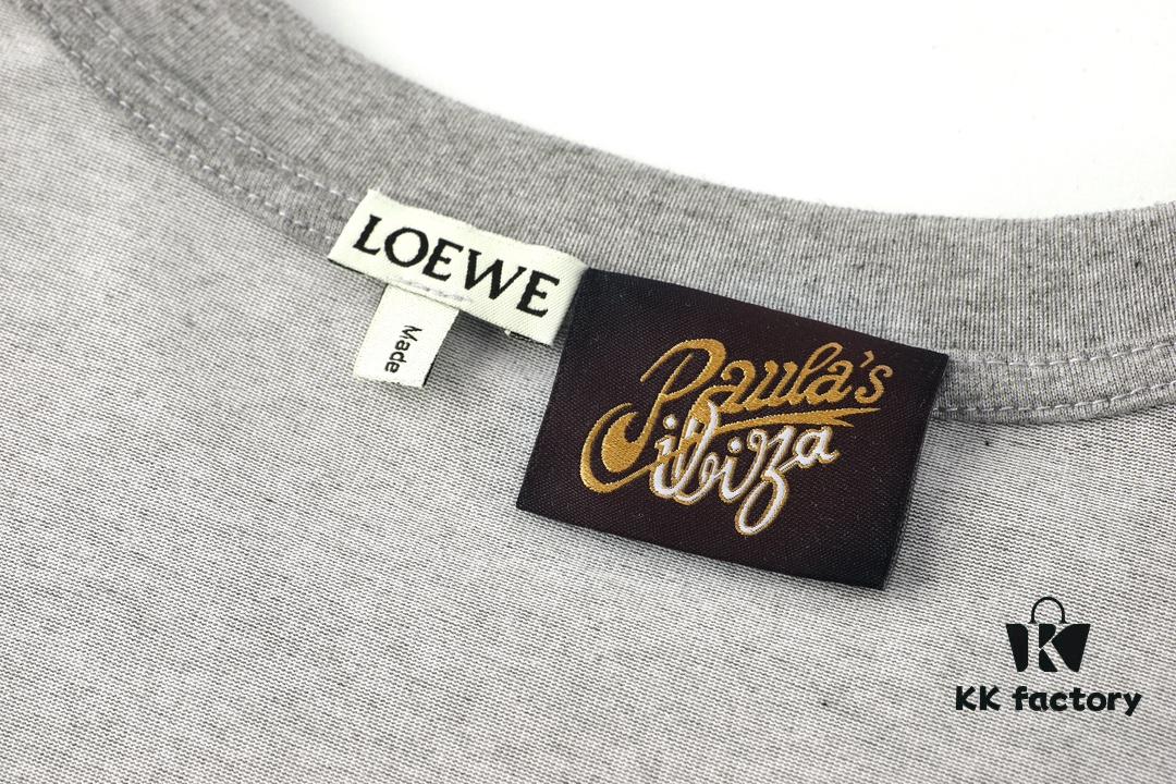 6931a0bdccd8ab3d7af949b5 LOEWE Towel Embroidery Short-Sleeve T-Shirt