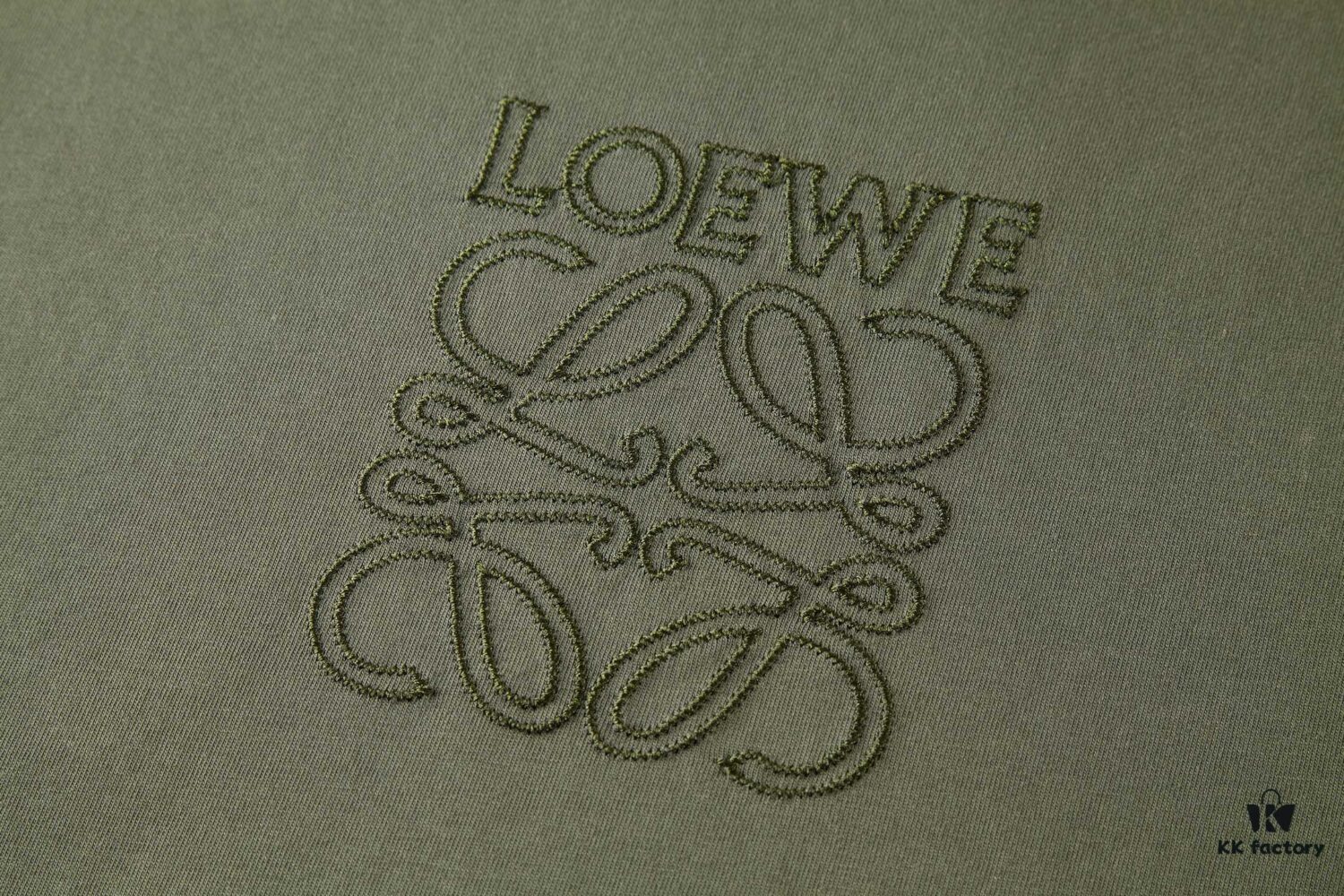6931a0c0ccd8ab3d7af949f2 LOEWE Distressed Embroidered Short Sleeve T-Shirt