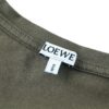 6931a0c0ccd8ab3d7af949f4 LOEWE Distressed Embroidered Short Sleeve T-Shirt