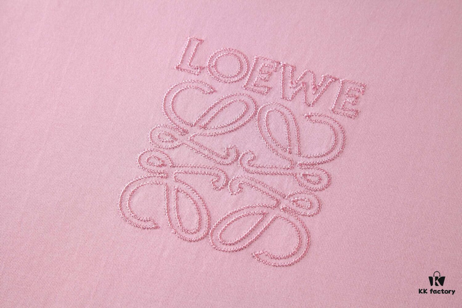 6931a0c1ccd8ab3d7af949fb LOEWE Distressed Embroidered Short-Sleeve T-Shirt