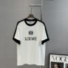 6931a0c7ccd8ab3d7af94a7f Loewe New 25s Unisex T-Shirt, Patchwork Design, Color-Blocked, 280g Premium Cotton Fabric, Soft and Comfortable, 3D Embroidery on Chest, Stylish and Unique, Original Customization with Complete Triple Labels
