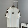 6931a0c8ccd8ab3d7af94a88 Loewe 25s New Arrival T-Shirt, Unisex, Panel Design, Color-Block Style, 280g Premium Cotton Fabric, Soft and Comfortable, 3D Embroidered Logo on Chest, Fashionable and Unique, Original Customized Version with Complete Triple Labels, Perfect for Men and Women