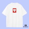 6931a0c8ccd8ab3d7af94a8f LOEWE 2025 Fall Spring-Summer Collection Love Heart Short Sleeve T-Shirt, Premium 270G 32-Count Double-Yarn Cotton Fabric, Relaxed Unisex Fit