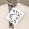 6931a0c9ccd8ab3d7af94aa6 New Loewe Colorblock Embroidered Collar Preppy Polo Knit Sweater with Slits