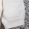 6931a0c9ccd8ab3d7af94aa7 New Loewe Colorblock Embroidered Collar Preppy Polo Knit Sweater with Slits