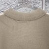 6931a0c9ccd8ab3d7af94aaa New Loewe Colorblock Embroidered Collar Preppy Polo Knit Sweater with Slits