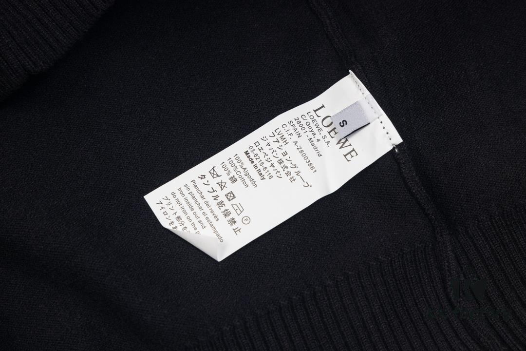 6931a0cbccd8ab3d7af94ac8 Loewe New Autumn-Winter Jacquard Pocket Knit Pullover Hoodie