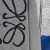 6931a0cdccd8ab3d7af94af5 New LOEWE 22SS Beautiful Heather Gray Jacquard Crew Neck Sweater Y002