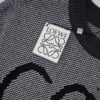6931a0cdccd8ab3d7af94afd New LOEWE 22SS Exquisite Heather Gray Jacquard Crew Neck Sweater Y002