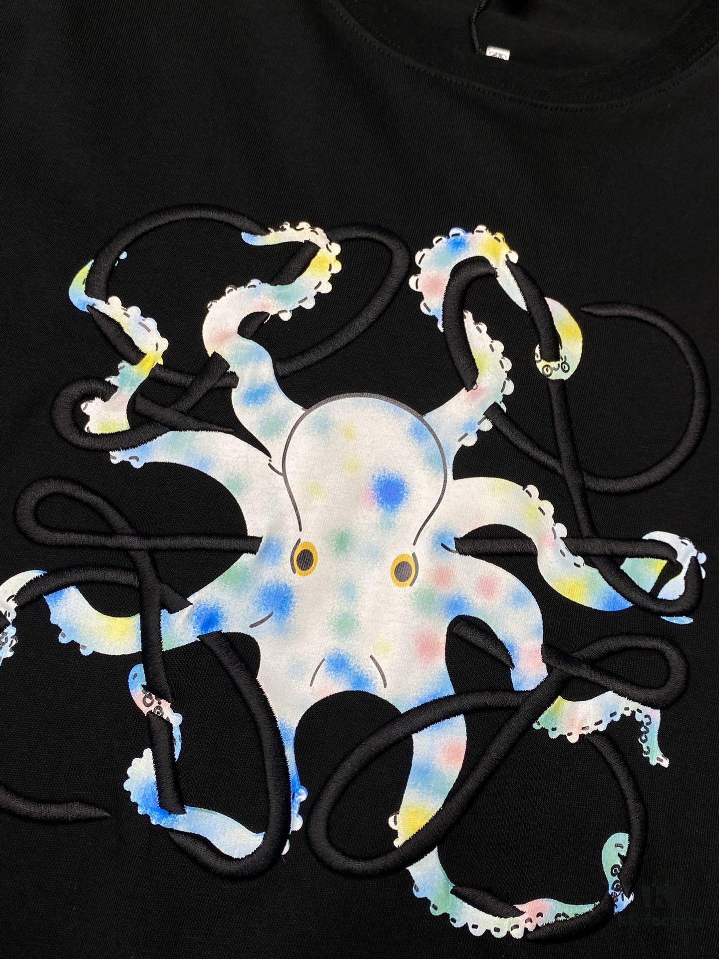 6931a0ceccd8ab3d7af94b07 Loewe Men's Casual Short-Sleeve T-Shirt, Exclusive New Arrival, Original Order, High-End Custom Version, Fashionable and Versatile Bestseller, Imported Fabric, Ultra-Soft and Smooth Touch, Skin-Friendly and Comfortable Wear