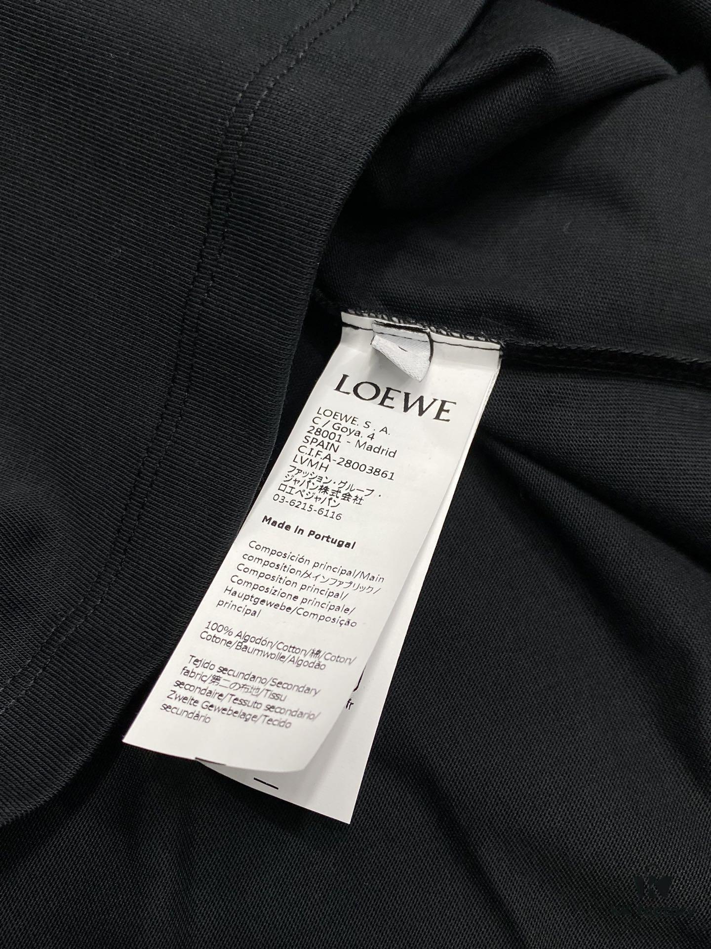 6931a0ceccd8ab3d7af94b09 Loewe Men's Casual Short-Sleeve T-Shirt, Exclusive New Arrival, Original Order, High-End Custom Version, Fashionable and Versatile Bestseller, Imported Fabric, Ultra-Soft and Smooth Touch, Skin-Friendly and Comfortable Wear